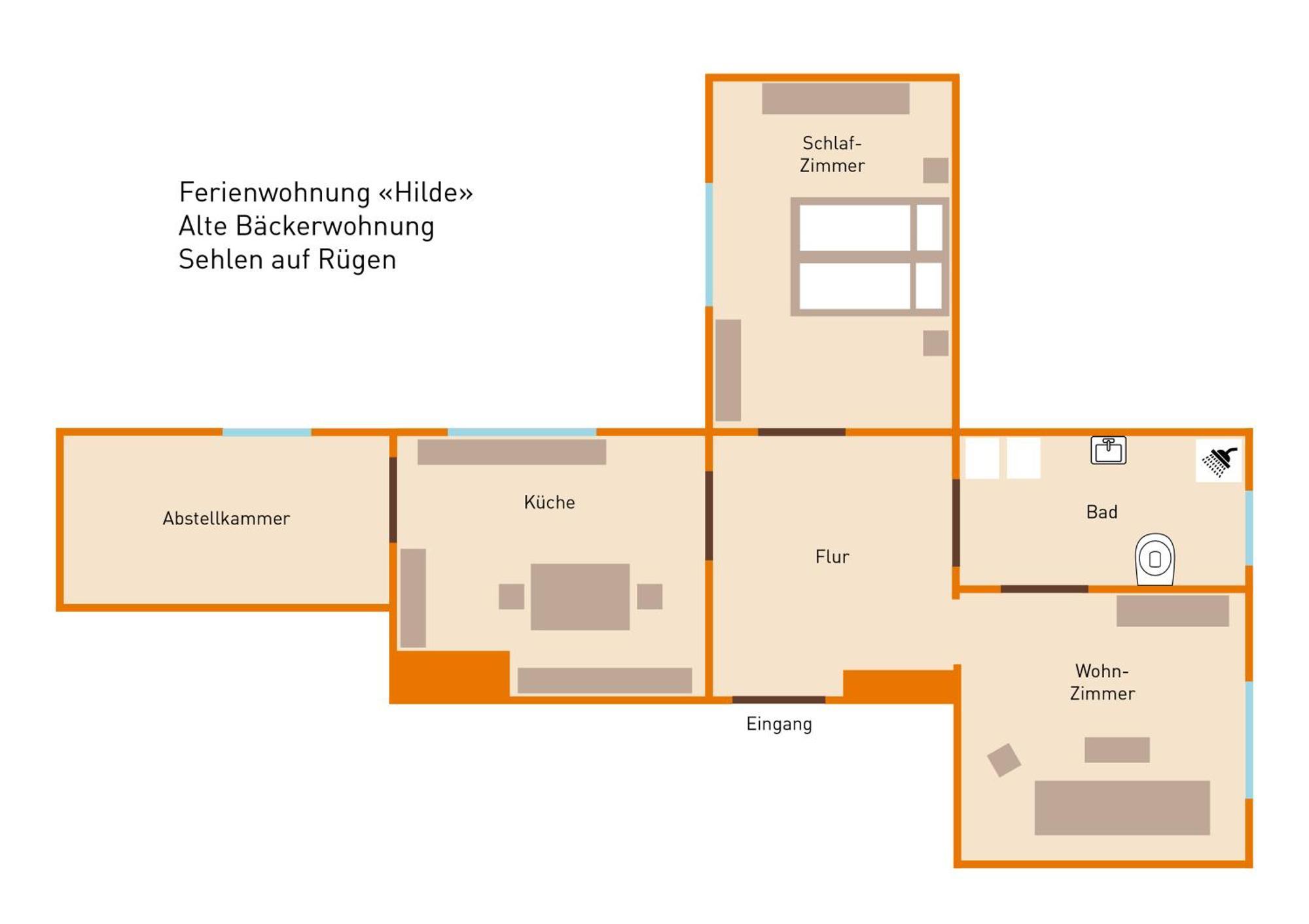 Alte Baeckerei Gnade Auf Ruegen Apartment Sehlen Екстериор снимка